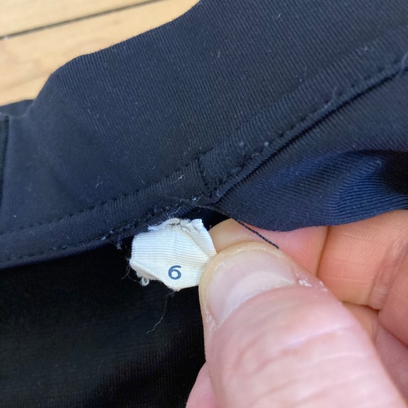 Lululemon Cross Back Black Sports Bra Sz 6 Adjustable Hot Yoga Pilates Run Gym - Picture 7 of 9